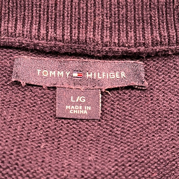 Timmy Hilfiger Nautical Long Sleeve Crew Neck Striped Sweater - Picture 7 of 8